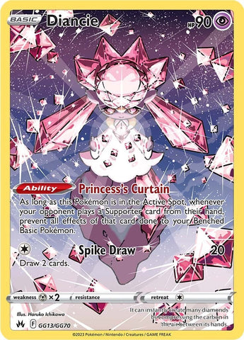 Diancie (GG13/GG70) [Sword & Shield: Crown Zenith] - The Mythic Store | 24h Order Processing