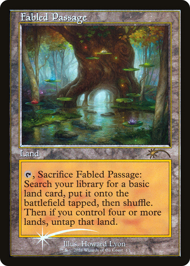 Fabled Passage (Promo) [Wizards Play Network 2021] - The Mythic Store | 24h Order Processing