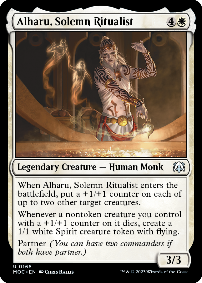 Alharu, Solemn Ritualist [March of the Machine Commander] - The Mythic Store | 24h Order Processing