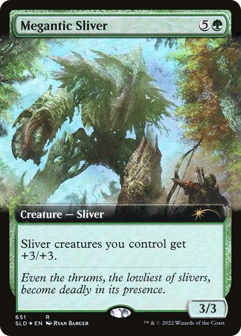 Megantic Sliver (Extended Art) [Secret Lair Drop Promos] - The Mythic Store | 24h Order Processing