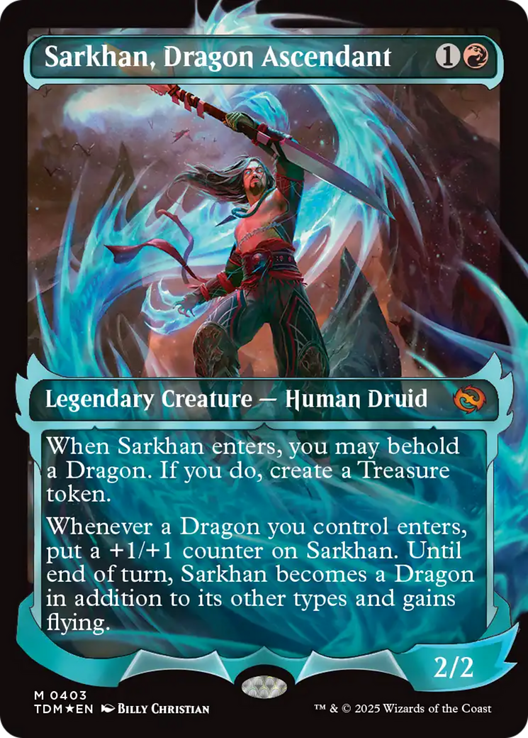 Sarkhan, Dragon Ascendant (0403) (Showcase) (Japanese) [Tarkir: Dragonstorm] - The Mythic Store | 24h Order Processing