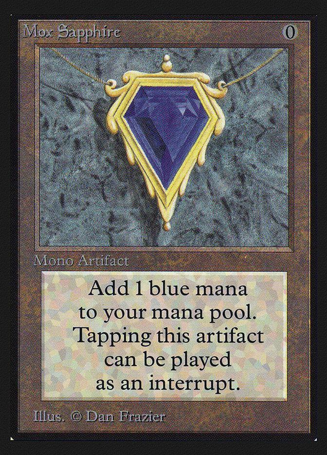 Mox Sapphire [Collectors' Edition] - The Mythic Store | 24h Order Processing