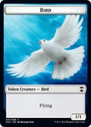Bird (001) // Soldier Double-Sided Token [Kaldheim Commander Tokens] - The Mythic Store | 24h Order Processing