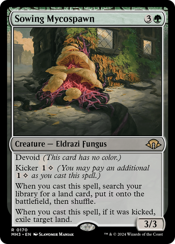 Sowing Mycospawn [Modern Horizons 3] - The Mythic Store | 24h Order Processing