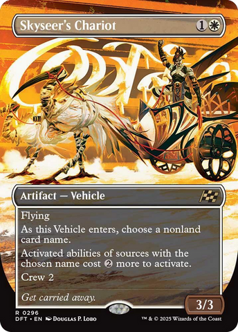 Skyseer's Chariot (Borderless) [Aetherdrift] - The Mythic Store | 24h Order Processing