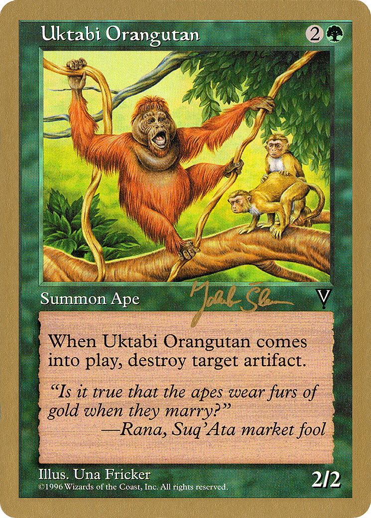 Uktabi Orangutan (Jakub Slemr) [World Championship Decks 1997] - The Mythic Store | 24h Order Processing