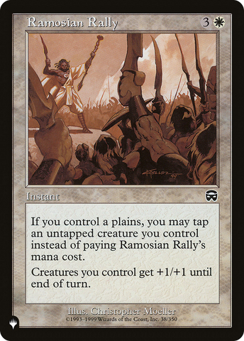 Ramosian Rally [The List] - The Mythic Store | 24h Order Processing