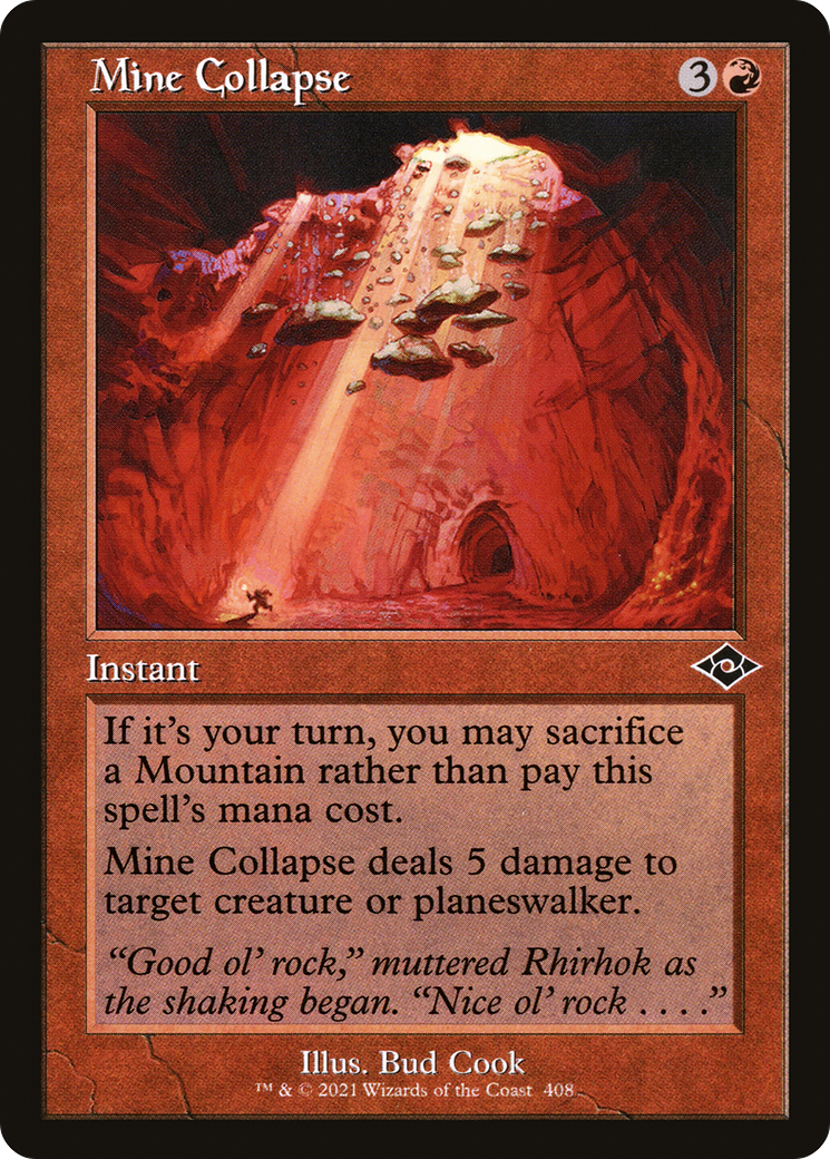 Mine Collapse (Retro) [Modern Horizons 2] - The Mythic Store | 24h Order Processing