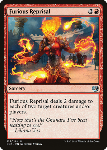 Furious Reprisal [Kaladesh] - The Mythic Store | 24h Order Processing