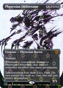 Phyrexian Obliterator (Borderless Ichor Step-and-Compleat Foil) [Phyrexia: All Will Be One] - The Mythic Store | 24h Order Processing