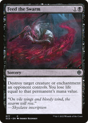 Feed the Swarm [Starter Commander Decks] - The Mythic Store | 24h Order Processing