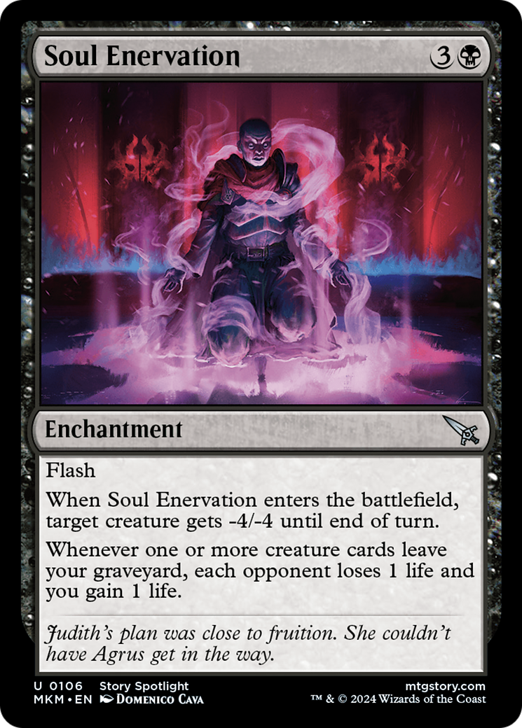 Soul Enervation [Murders at Karlov Manor] - The Mythic Store | 24h Order Processing