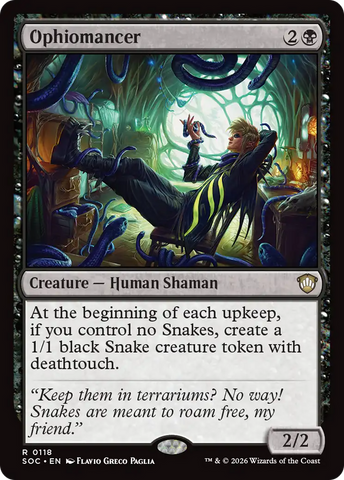 Ophiomancer [Secrets of Strixhaven Commander] - The Mythic Store | 24h Order Processing