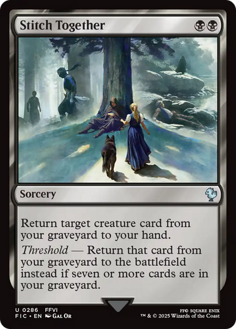 Stitch Together [FINAL FANTASY Commander] - The Mythic Store | 24h Order Processing