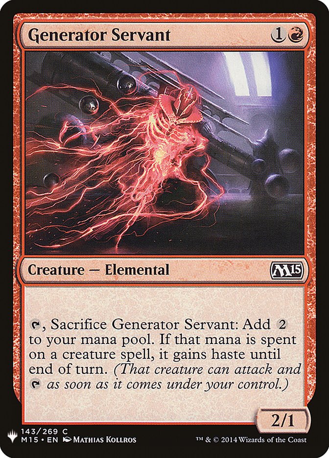 Generator Servant [Mystery Booster] - The Mythic Store | 24h Order Processing