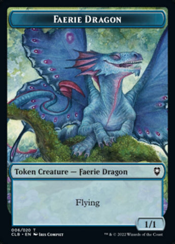 Faerie Dragon Token [Commander Legends: Battle for Baldur's Gate Tokens] - The Mythic Store | 24h Order Processing