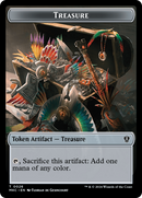 Thopter // Treasure Double-Sided Token [Murders at Karlov Manor Commander Tokens] - The Mythic Store | 24h Order Processing