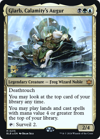 Glarb, Calamity's Augur [Bloomburrow Prerelease Promos] - The Mythic Store | 24h Order Processing