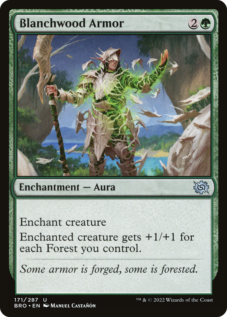 Blanchwood Armor [The Brothers' War] - The Mythic Store | 24h Order Processing