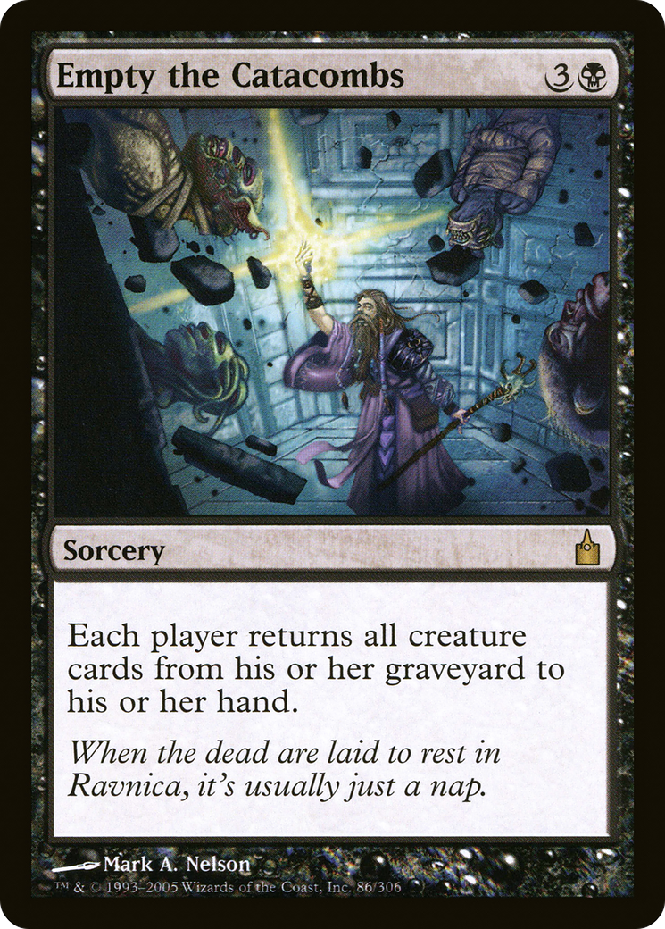Empty the Catacombs [Ravnica: City of Guilds] - The Mythic Store | 24h Order Processing