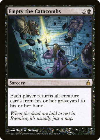 Empty the Catacombs [Ravnica: City of Guilds] - The Mythic Store | 24h Order Processing