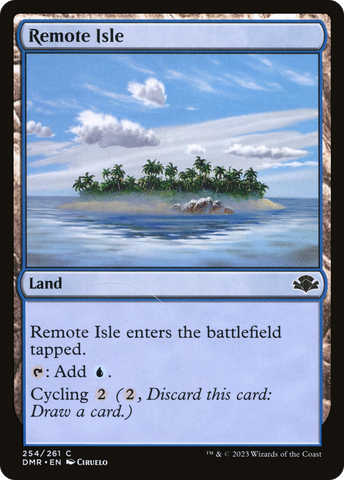 Remote Isle [Dominaria Remastered] - The Mythic Store | 24h Order Processing