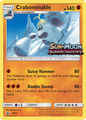 Crabominable (SM47) [Sun & Moon: Black Star Promos] - The Mythic Store | 24h Order Processing