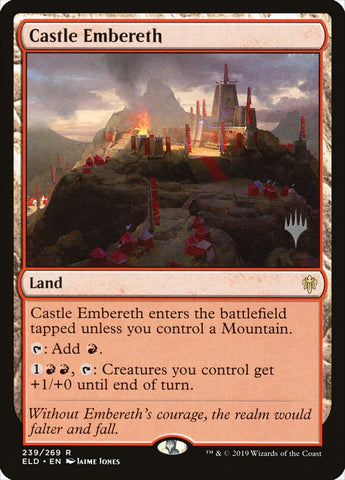 Castle Embereth (Promo Pack) [Throne of Eldraine Promos] - The Mythic Store | 24h Order Processing