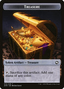Wolf (014) // Treasure (015) Double-Sided Token [Challenger Decks 2022 Tokens] - The Mythic Store | 24h Order Processing