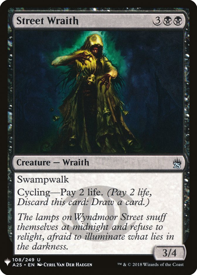 Street Wraith [Mystery Booster] - The Mythic Store | 24h Order Processing