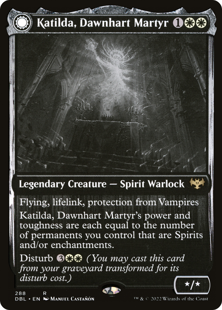 Katilda, Dawnhart Martyr // Katilda's Rising Dawn [Innistrad: Double Feature] - The Mythic Store | 24h Order Processing