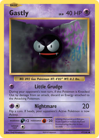 Gastly (47/108) [XY: Evolutions] - The Mythic Store | 24h Order Processing