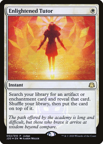 Enlightened Tutor [Judge Gift Cards 2020] - The Mythic Store | 24h Order Processing