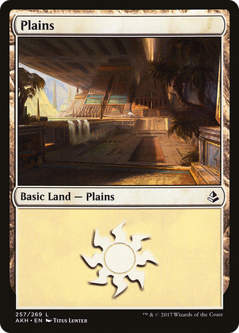 Plains (257) [Amonkhet] - The Mythic Store | 24h Order Processing