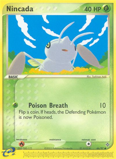 Nincada (66/97) [EX: Dragon] - The Mythic Store | 24h Order Processing