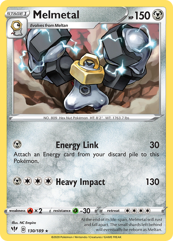 Melmetal (130/189) [Sword & Shield: Darkness Ablaze] - The Mythic Store | 24h Order Processing