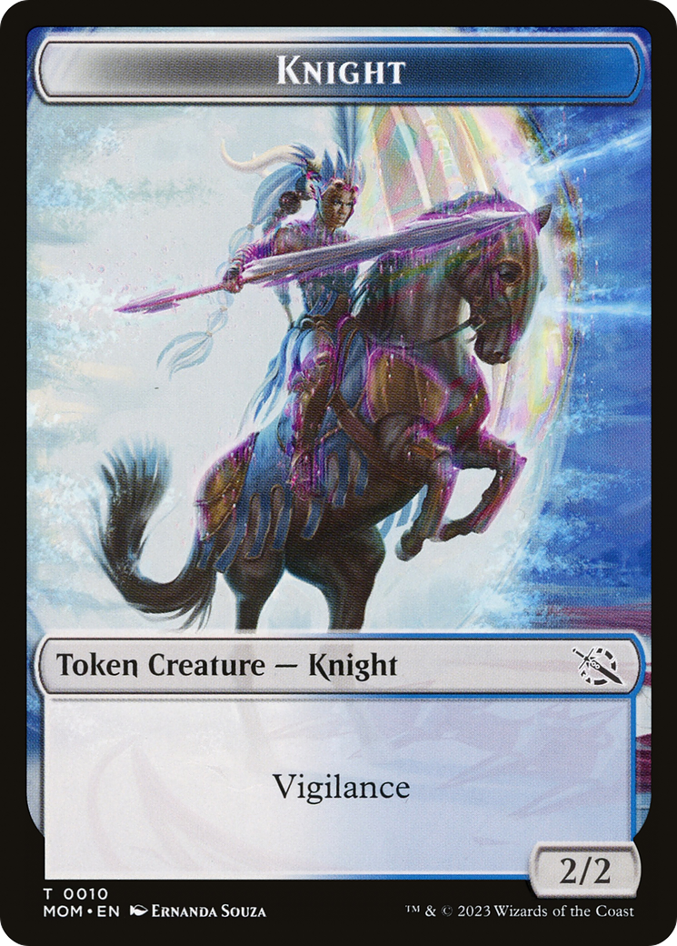 Thopter // Knight (10) Double-Sided Token [March of the Machine Tokens] - The Mythic Store | 24h Order Processing