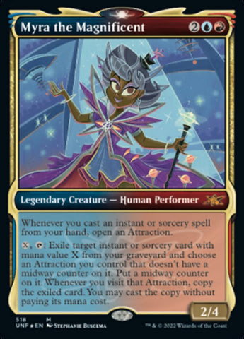 Myra the Magnificent (Showcase) (Galaxy Foil) [Unfinity] - The Mythic Store | 24h Order Processing