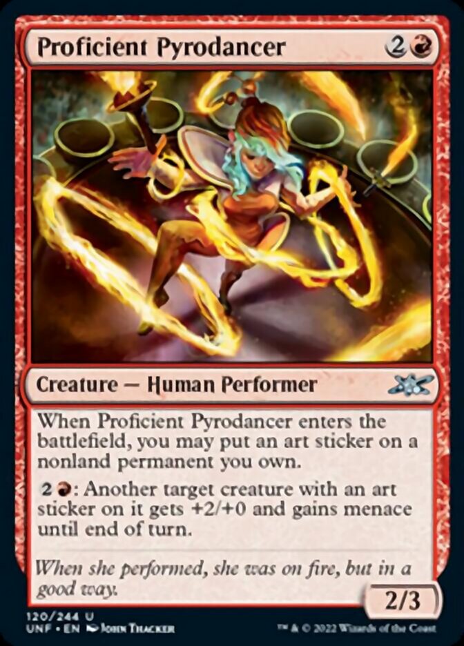 Proficient Pyrodancer [Unfinity] - The Mythic Store | 24h Order Processing