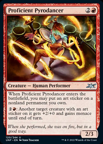 Proficient Pyrodancer [Unfinity] - The Mythic Store | 24h Order Processing