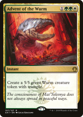 Advent of the Wurm [Guilds of Ravnica Guild Kit] - The Mythic Store | 24h Order Processing