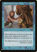 Rishadan Cutpurse [The List] - The Mythic Store | 24h Order Processing