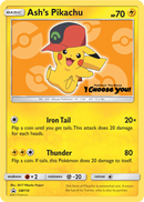 Ash's Pikachu (SM110) [Sun & Moon: Black Star Promos] - The Mythic Store | 24h Order Processing
