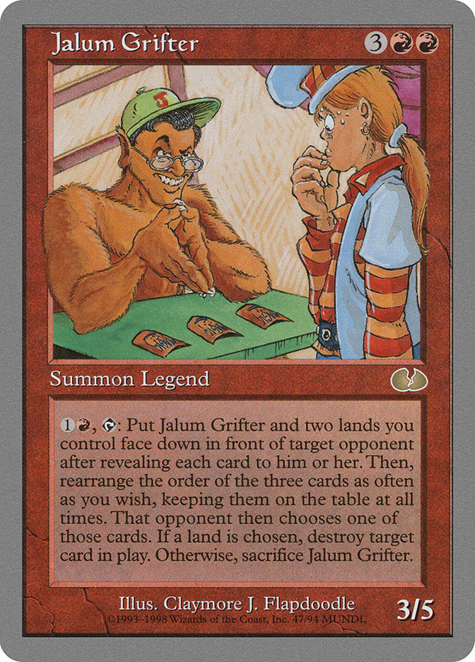 Jalum Grifter [Unglued] - The Mythic Store | 24h Order Processing