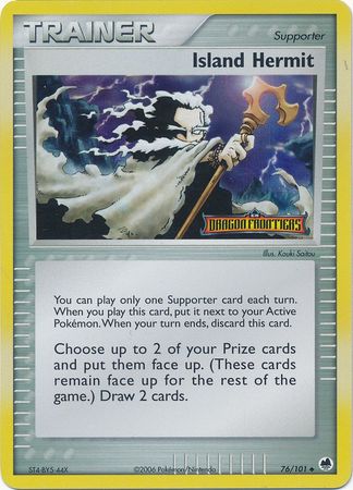 Island Hermit (76/101) (Stamped) [EX: Dragon Frontiers] - The Mythic Store | 24h Order Processing