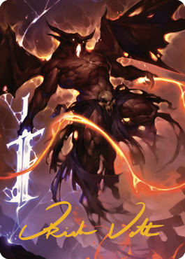 Balor Art Card (Gold-Stamped Signature) [Commander Legends: Battle for Baldur's Gate Art Series] - The Mythic Store | 24h Order Processing