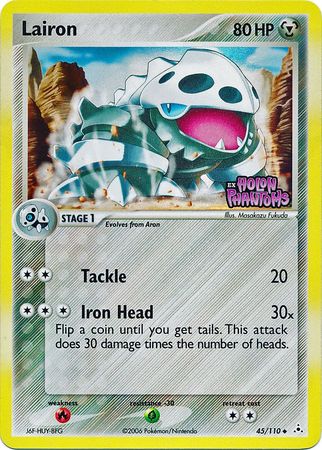 Lairon (45/110) (Stamped) [EX: Holon Phantoms] - The Mythic Store | 24h Order Processing