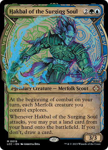 Hakbal of the Surging Soul (Showcase) [The Lost Caverns of Ixalan Commander] - The Mythic Store | 24h Order Processing