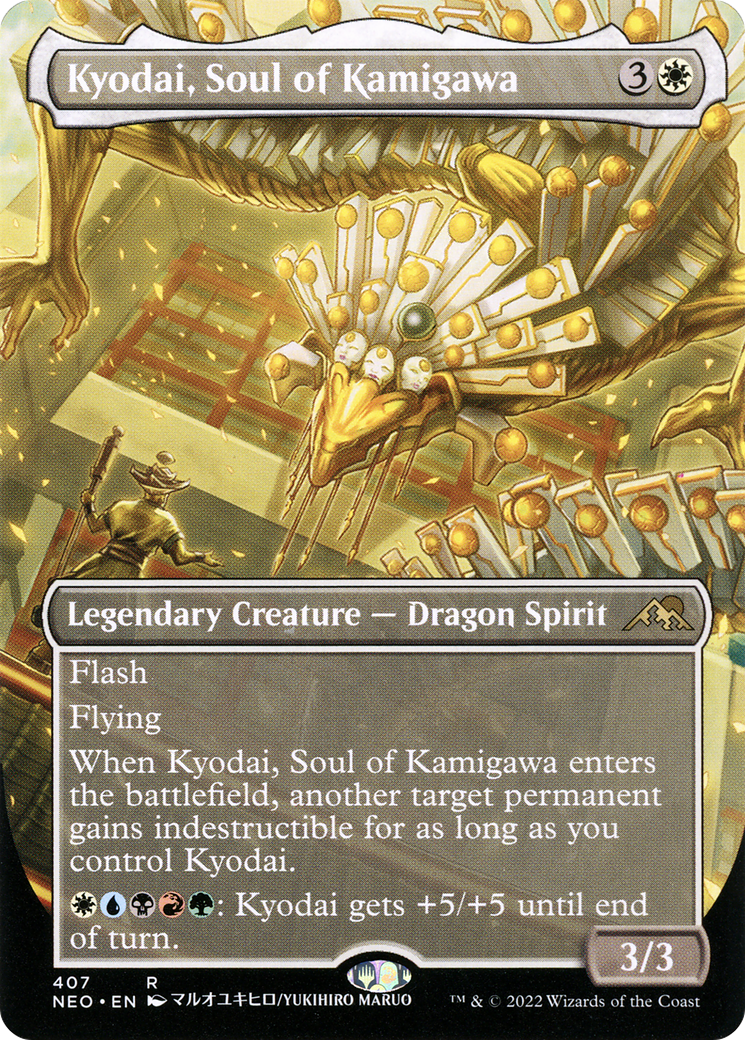 Kyodai, Soul of Kamigawa (Borderless Alternate Art) [Kamigawa: Neon Dynasty] - The Mythic Store | 24h Order Processing