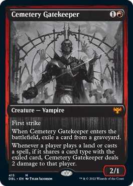 Cemetery Gatekeeper [Innistrad: Double Feature] - The Mythic Store | 24h Order Processing
